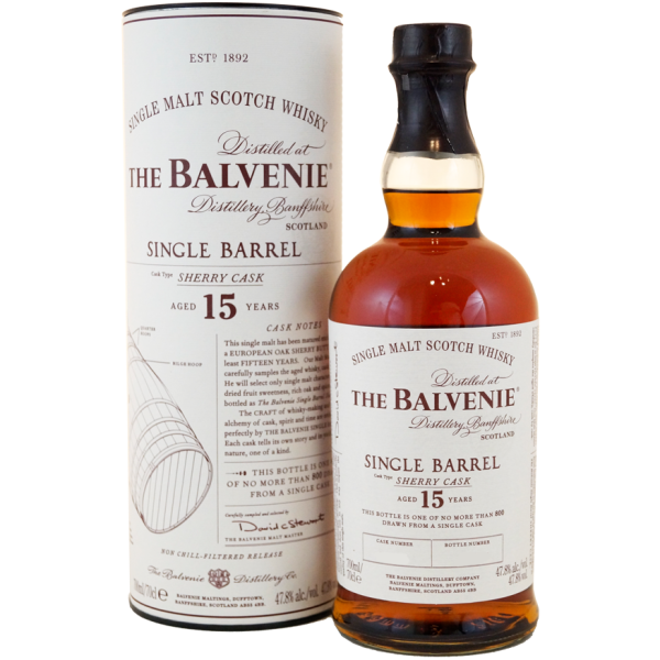 The Balvenie 15 Years Old Single Barrel Sherry Cask